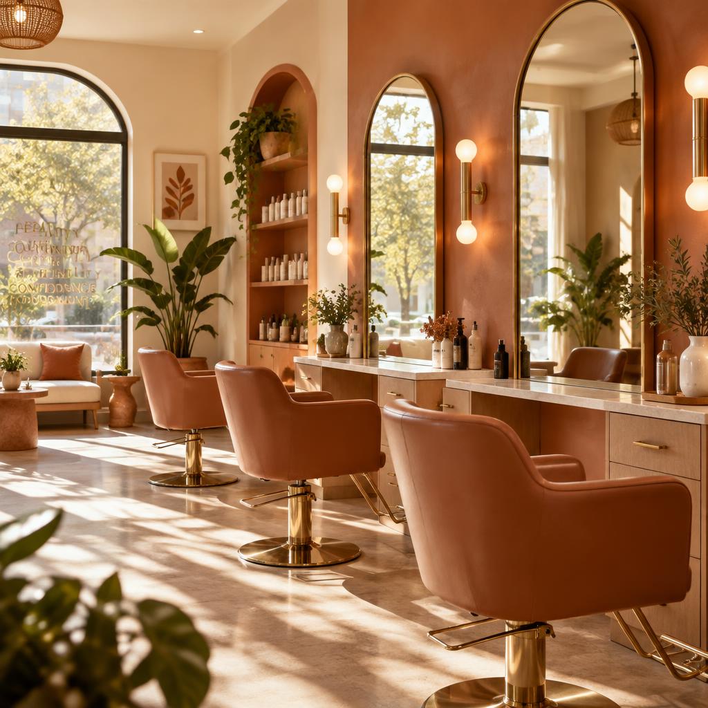 Inside Tess Beauty Salon